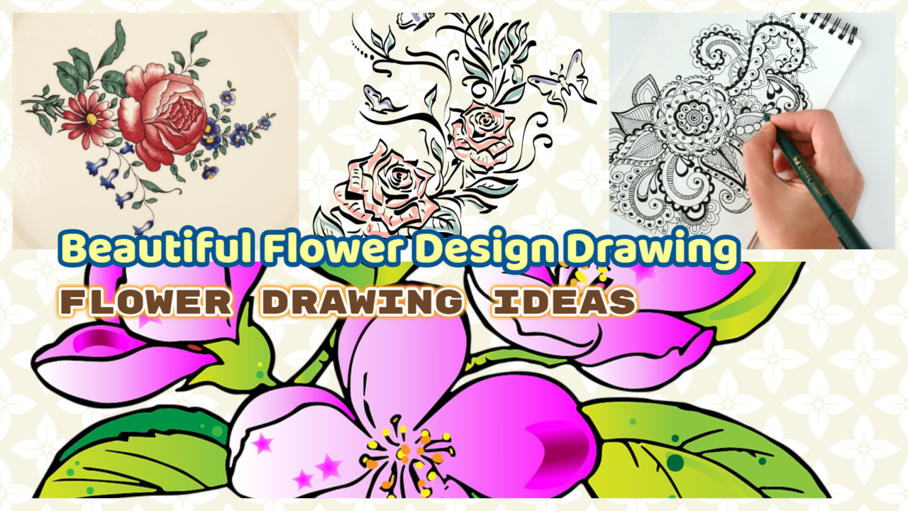 Flower Design Drawing