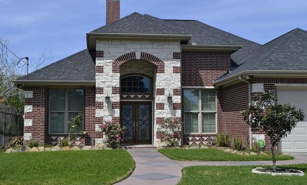 gardening garden house lawn architecture home driveway roof suburb