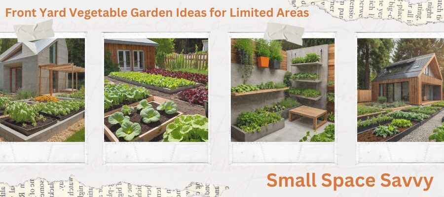 Small Space Savvy: Front Yard Vegetable Garden Ideas for Limited Areas